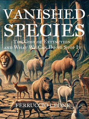 cover image of Vanished Species the Cost of Extinction  and What We Can Do to Stop It